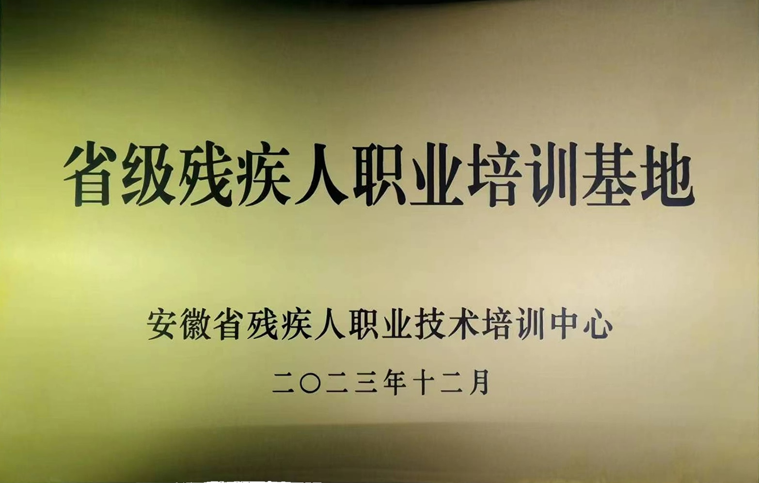 安徽省殘疾人培訓(xùn)基地